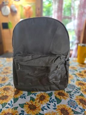 Classic Dark Green Nylon Backpack - Everyday Carry